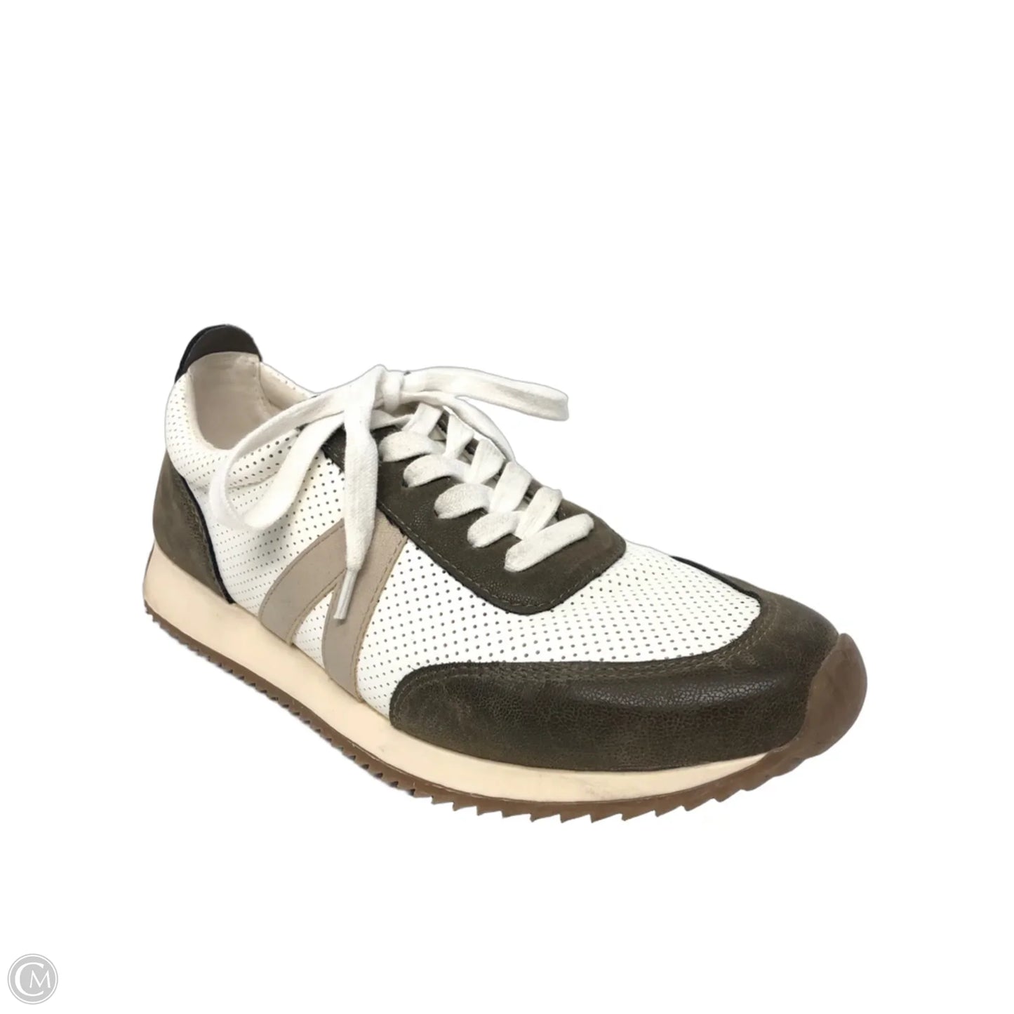 Shoes Sneakers By Maurices In Green & White, Size: 8.5