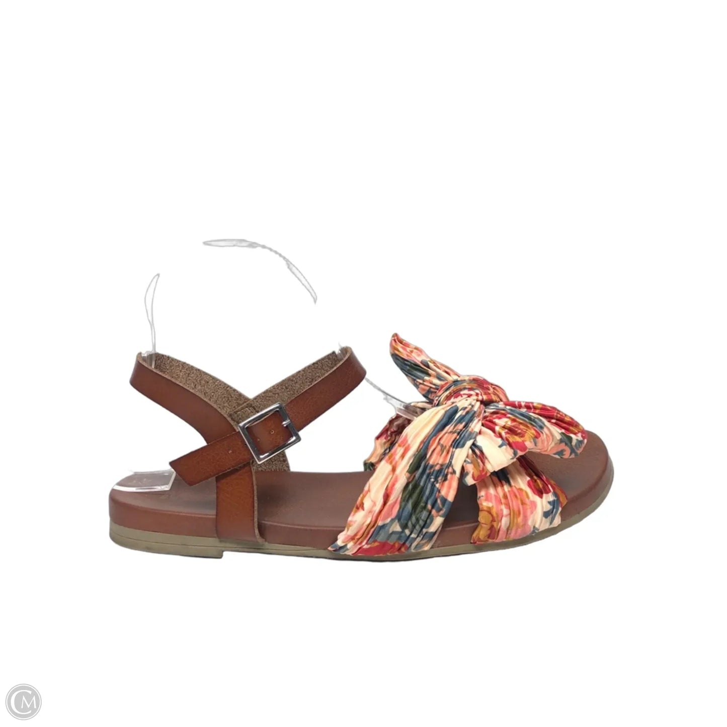 Sandals Flats By Mia In Brown & Orange, Size: 8.5