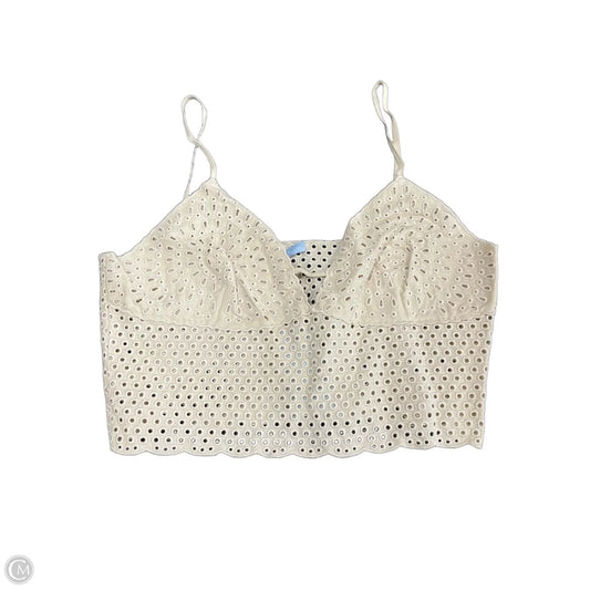 Top Sleeveless By Antonio Melani In Cream, Size: 14