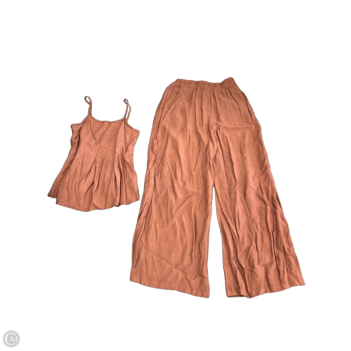 Pants Set 2pc By Dazy In Brown, Size: L
