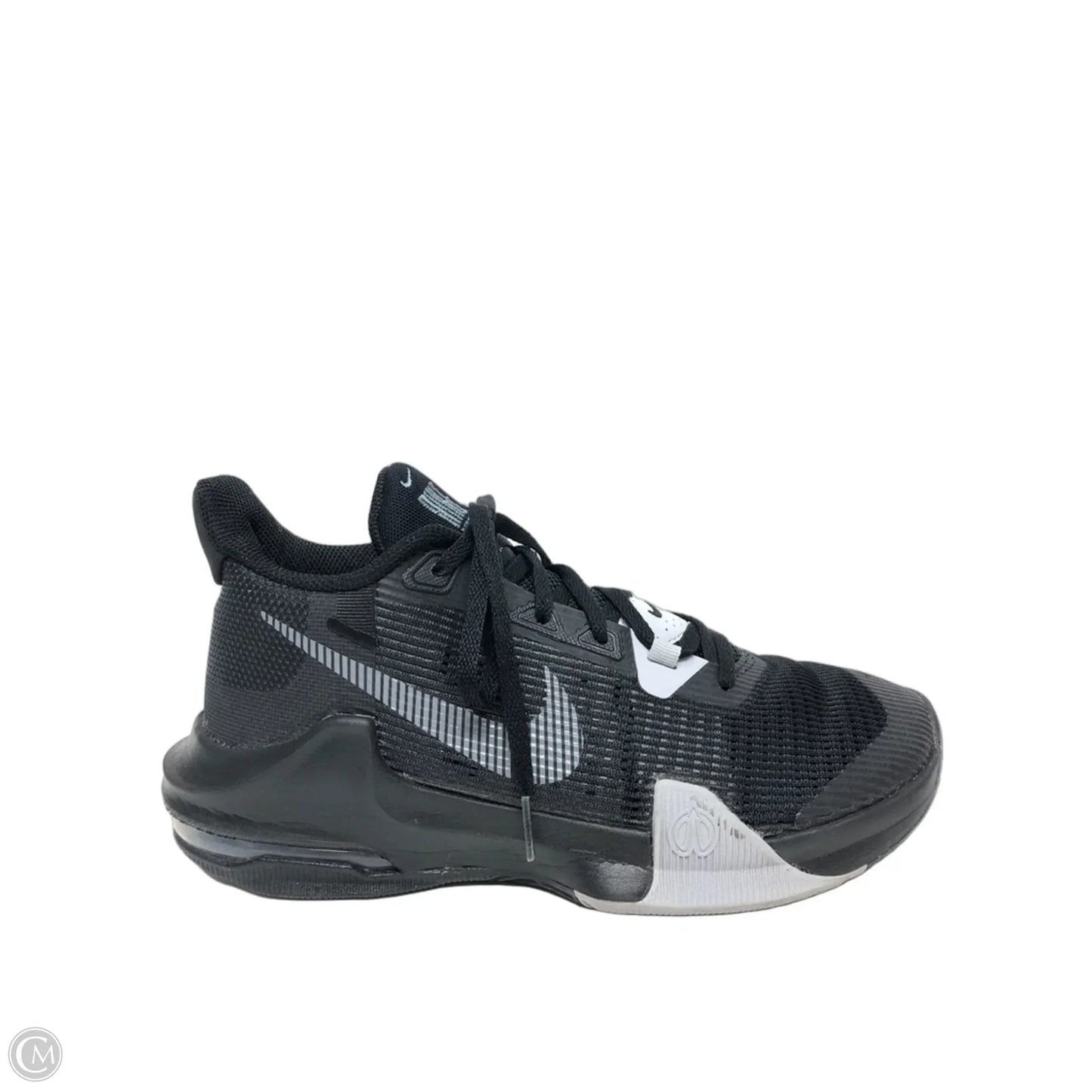 Shoes Athletic By Nike In Black & Grey, Size: 9