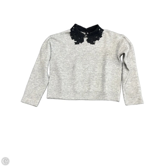 Sweater By Ellen Tracy In Grey, Size: S