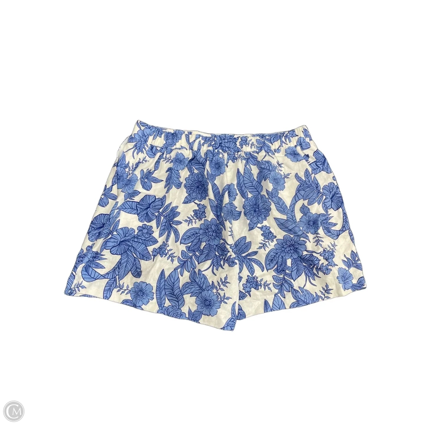 Shorts Set By Fashion Nova In Blue & White, Size: Xl