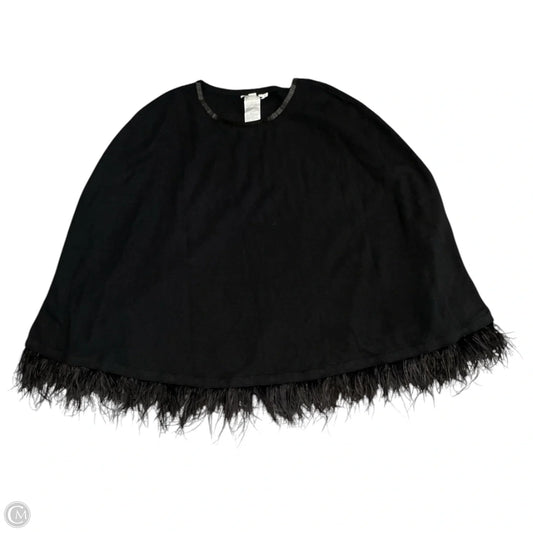 Poncho By Chicos In Black, Size: Xl