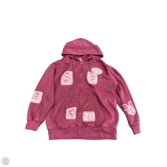 Sweatshirt Hoodie By Disney In Purple, Size: Xl