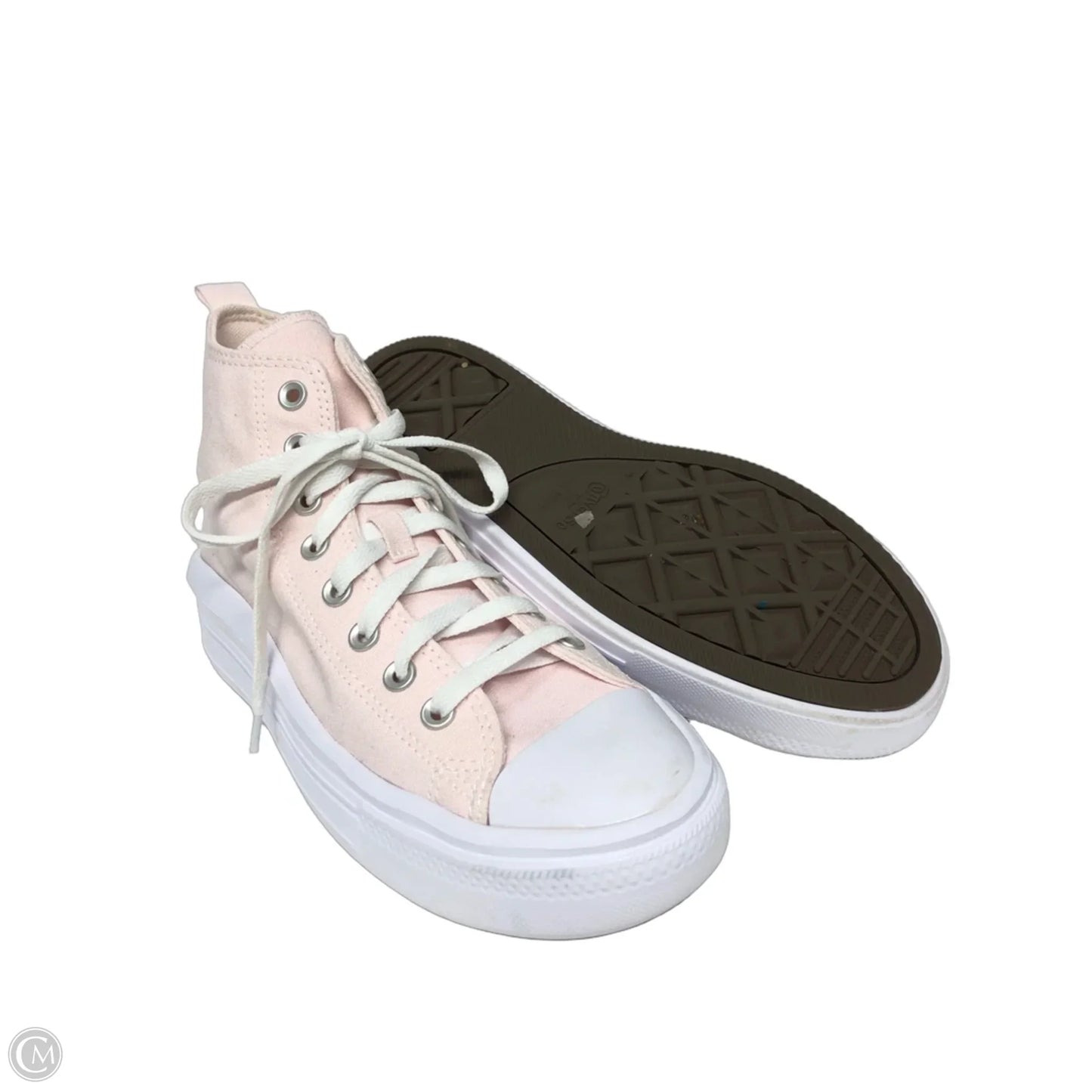 Shoes Sneakers Platform By Converse In Pink, Size: 7