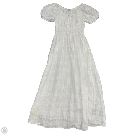 Dress Casual Midi By Madewell In White, Size: S