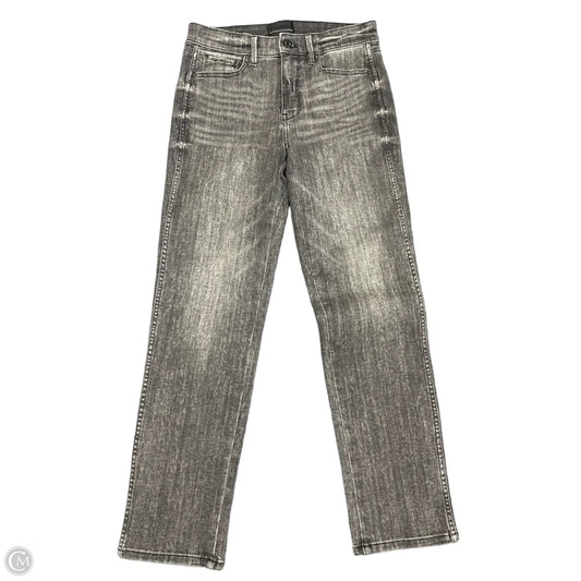 Jeans Straight By White House Black Market In Grey Denim, Size: 6