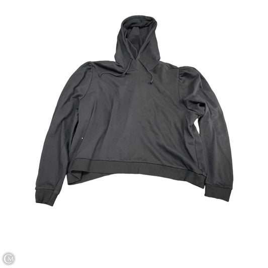 Sweatshirt Hoodie By Eloquii In Black, Size: 2x
