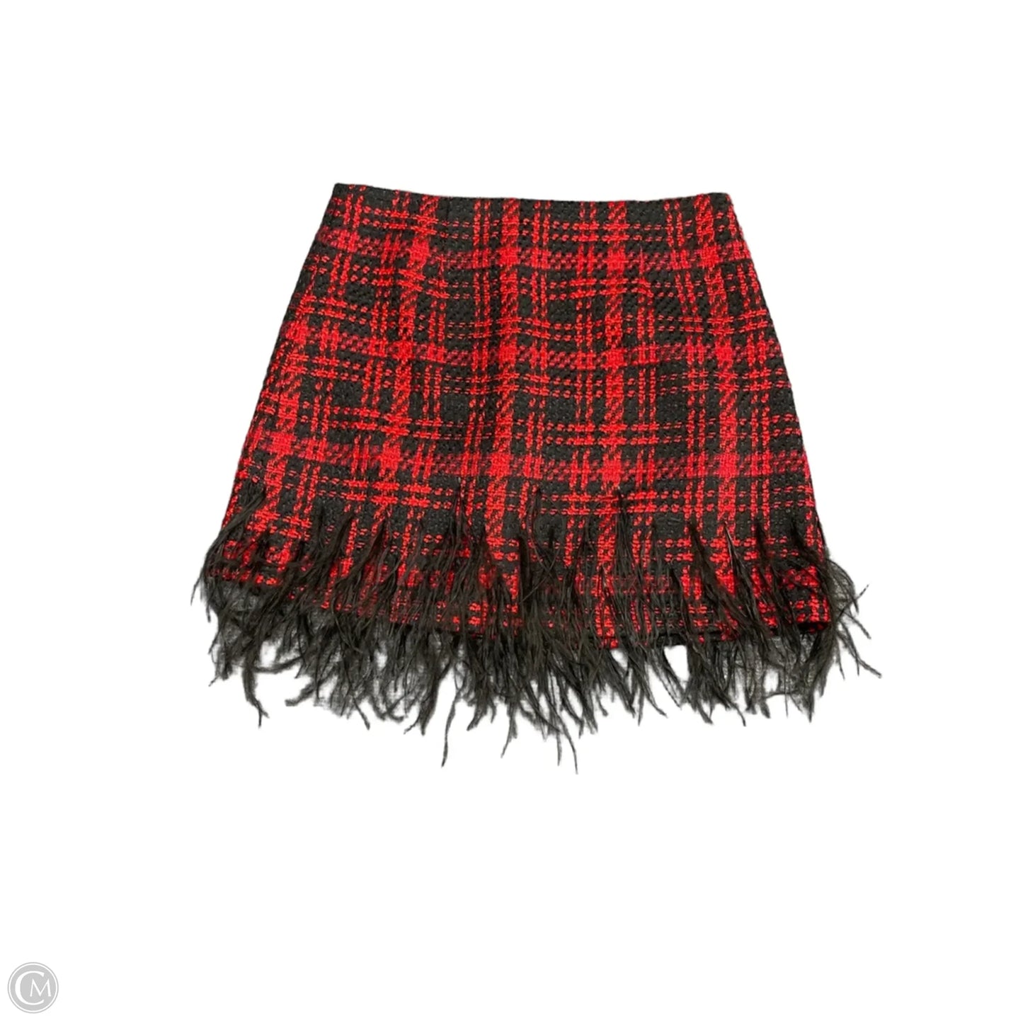 Skirt Mini & Short By Antonio Melani In Black & Red, Size: 10