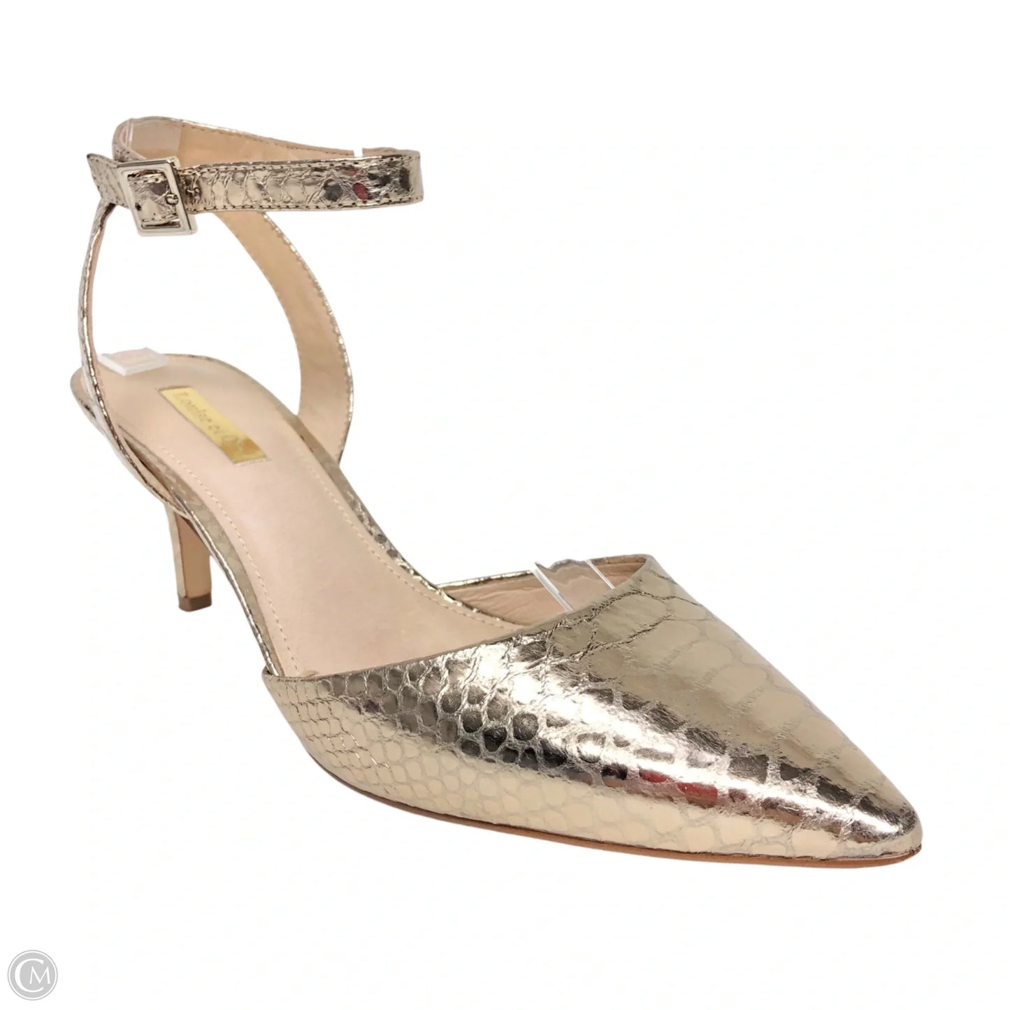 Sandals Heels Kitten By Louise Et Cie In Rose Gold, Size: 8.5