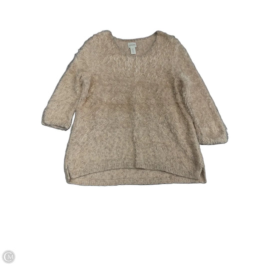 Sweater By Chicos In Cream, Size: M