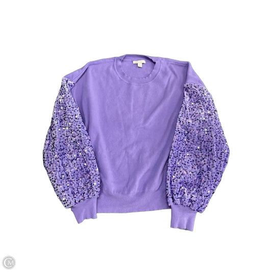 Sweater By Cato In Purple, Size: Xl