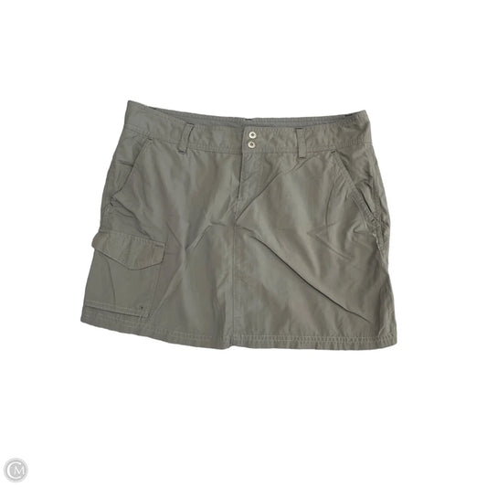 Athletic Skort By Columbia In Grey, Size: 8