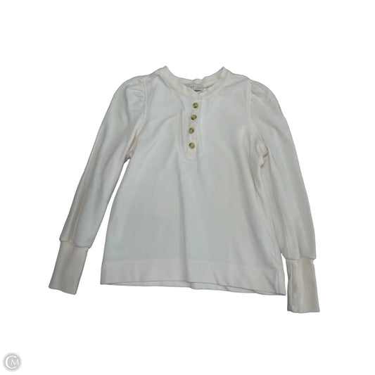 Top Long Sleeve By Loft In Cream, Size: Sp