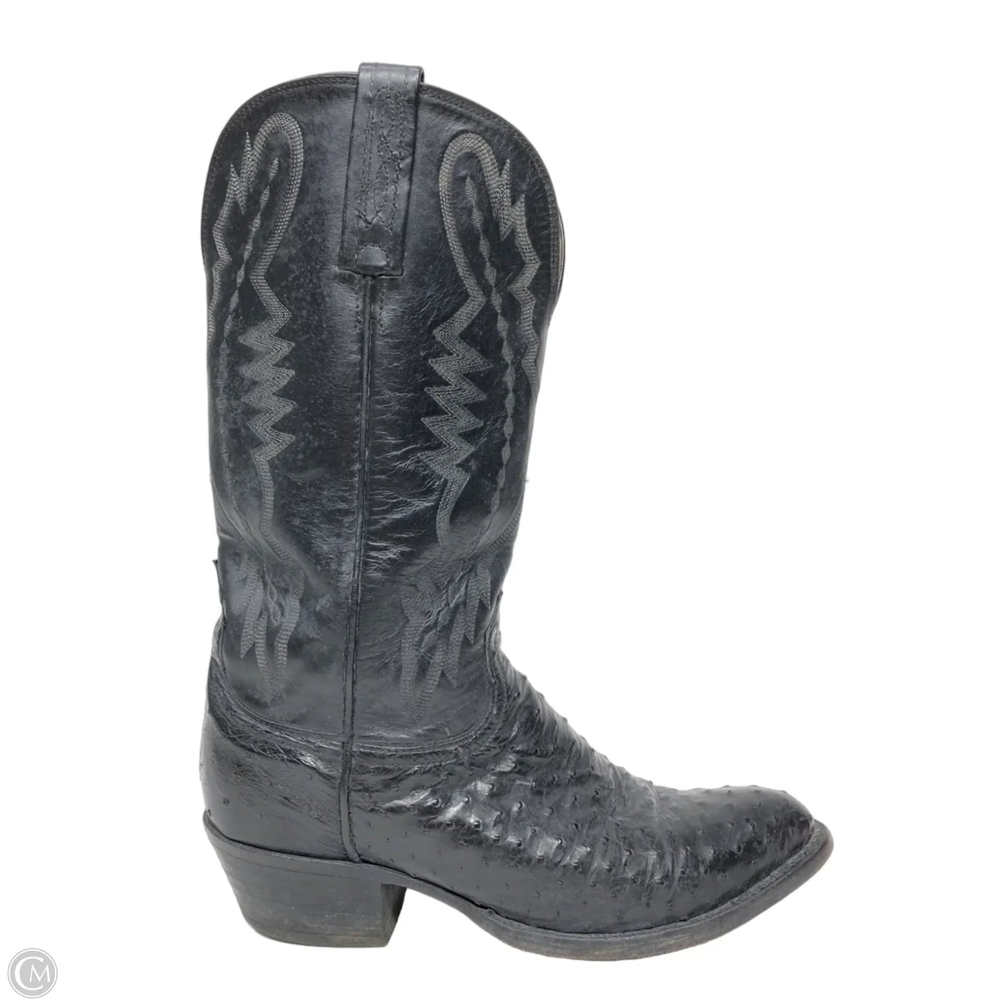 Boots Western By Lucchese In Black, Size: 7.5