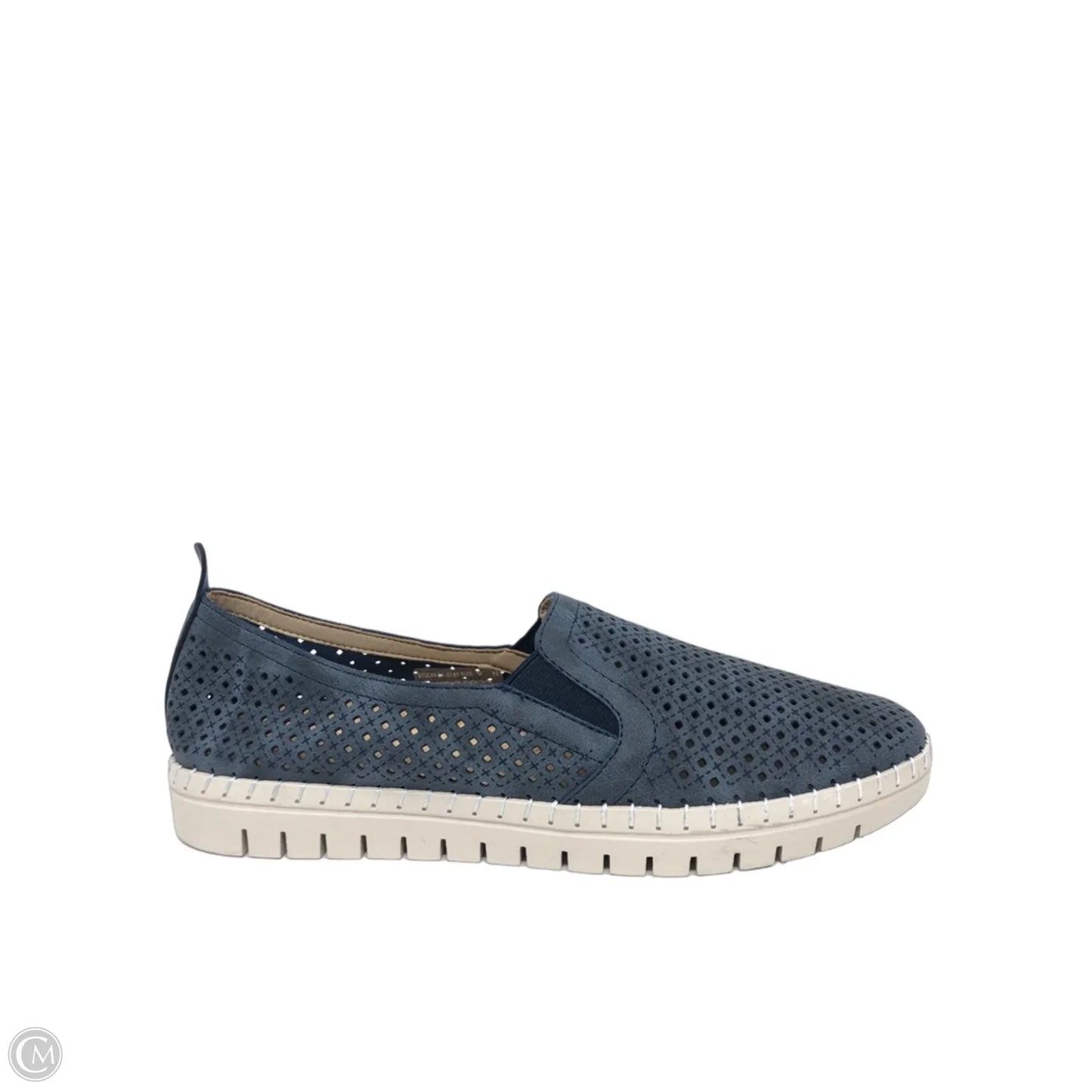 Shoes Flats By Easy Street In Blue, Size: 9