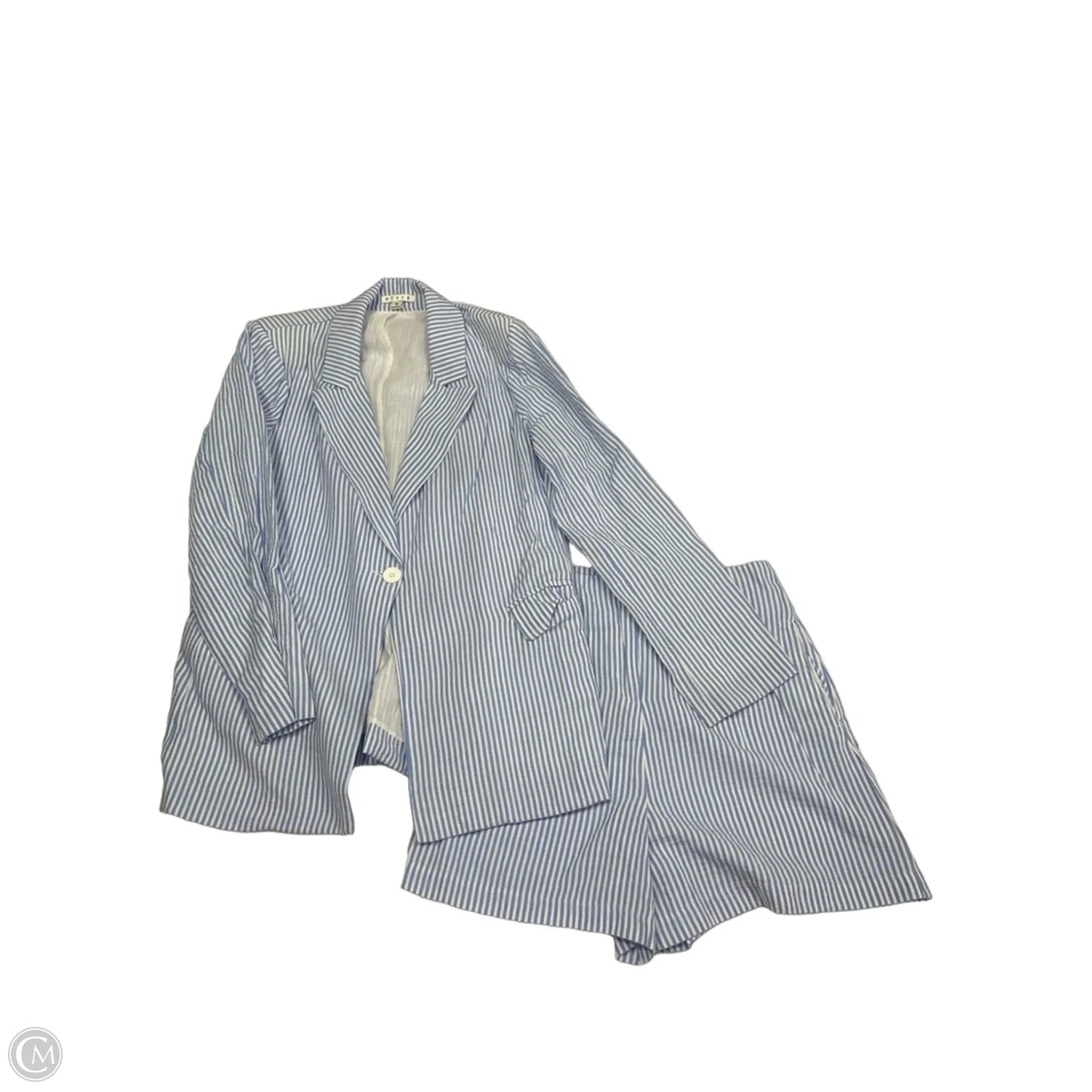 Shorts Set By Hyfve In Blue & White, Size: M