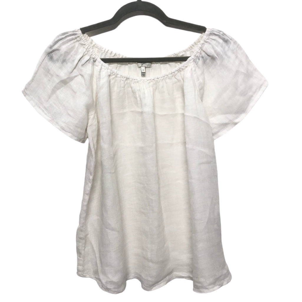 White Top Short Sleeve Joie, Size S