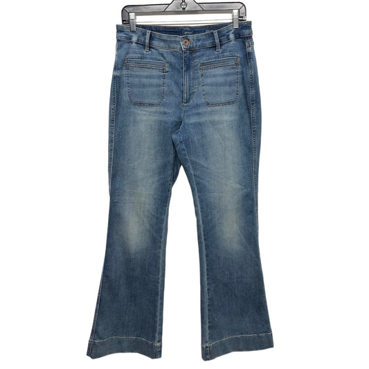 Blue Denim Jeans Flared J. Jill, Size 8