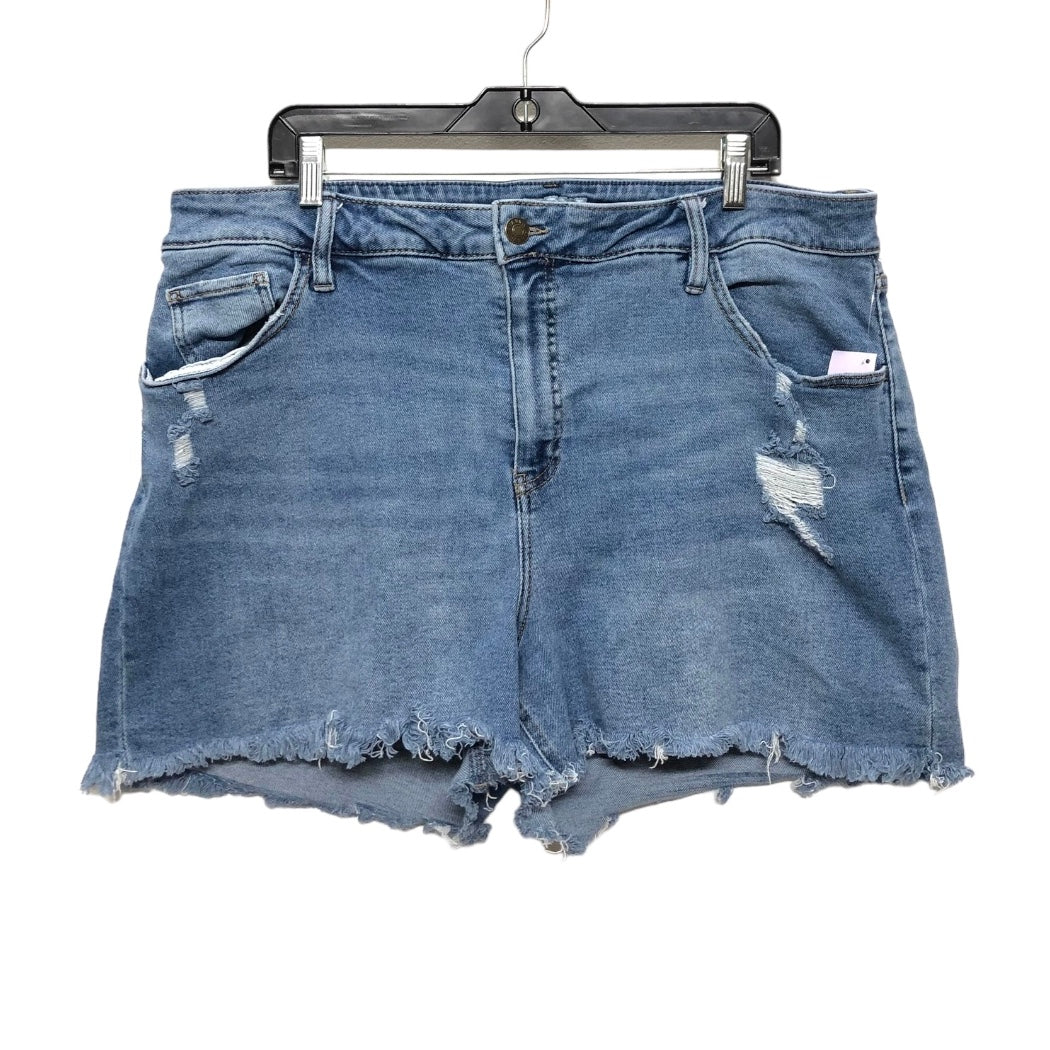 Blue Denim Shorts Ava & Viv, Size 20