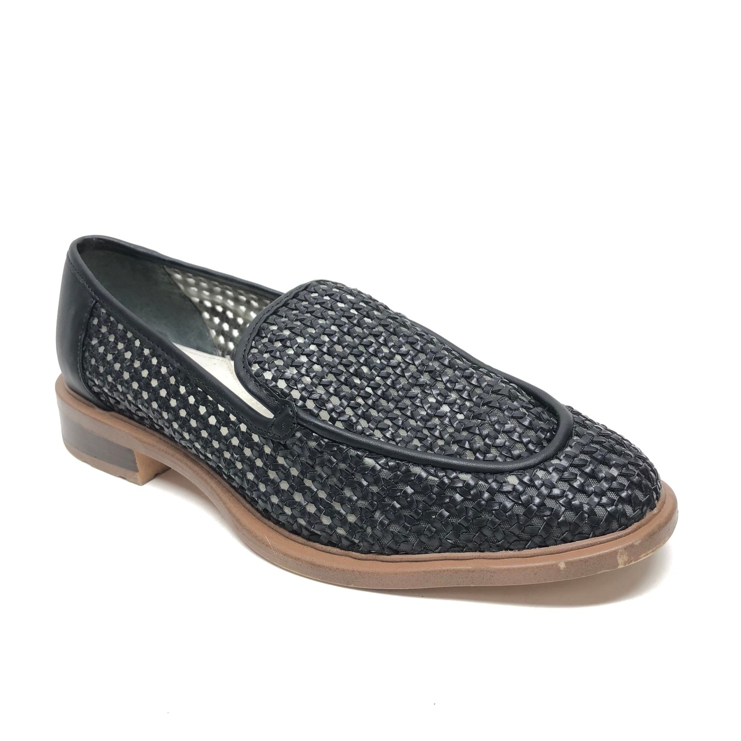 Black Shoes Flats Franco Sarto, Size 8