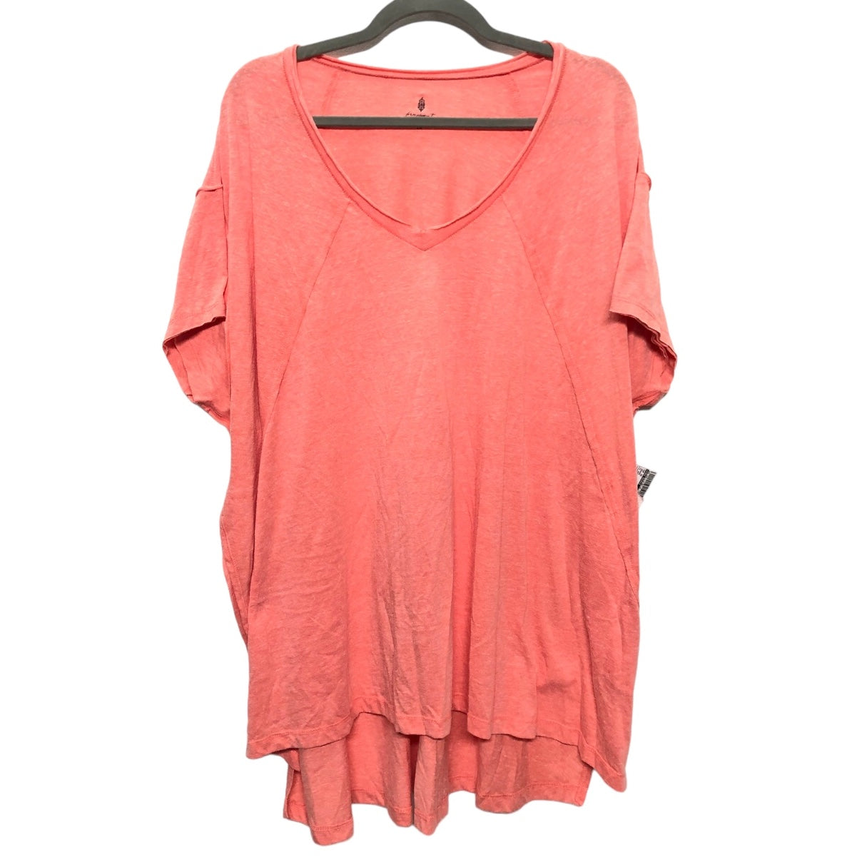 Orange Top Short Sleeve Free People, Size S