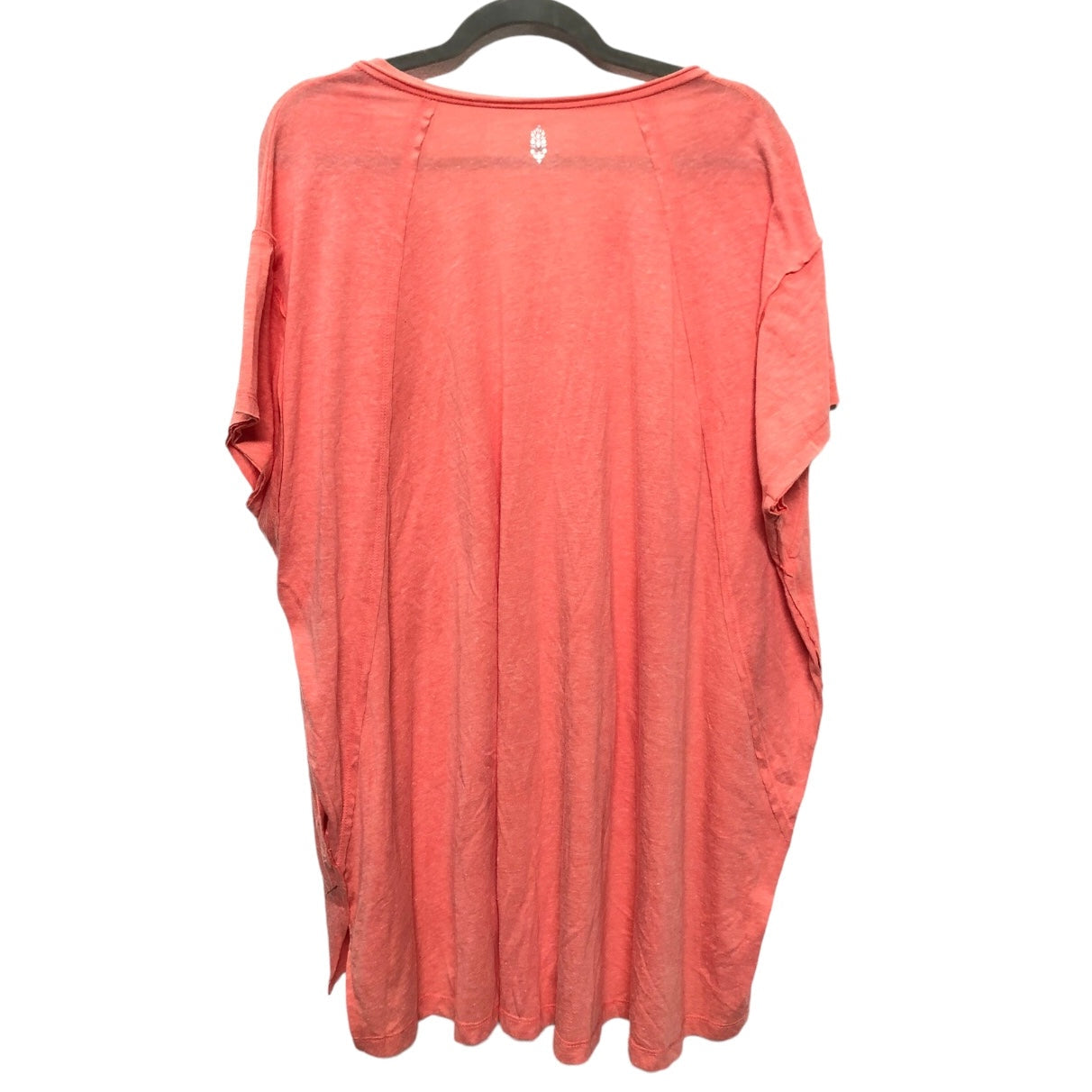 Orange Top Short Sleeve Free People, Size S