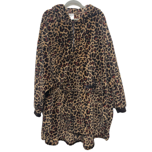 Animal Print Sweatshirt Hoodie Cmc, Size Onesize