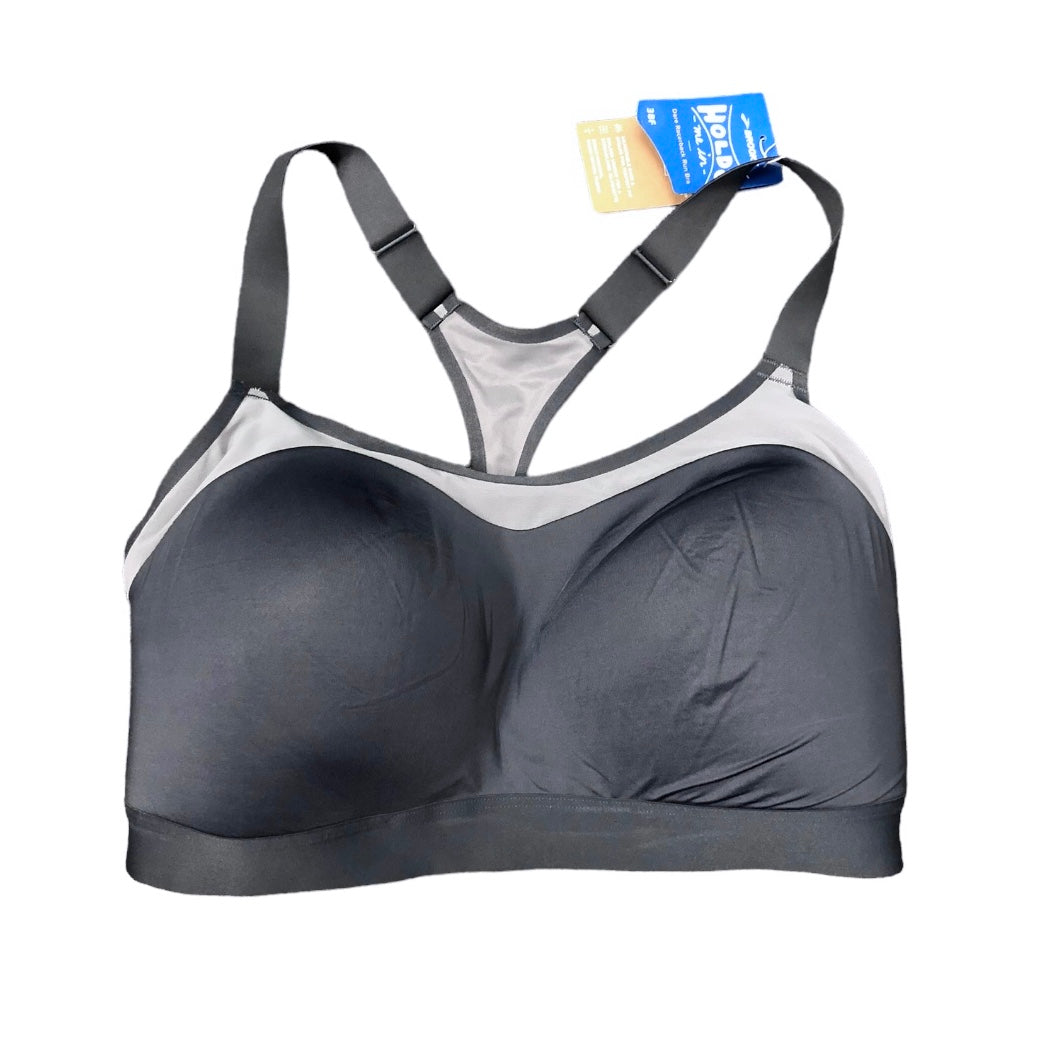 Athletic Bra By Brooks In Grey, Size: 38