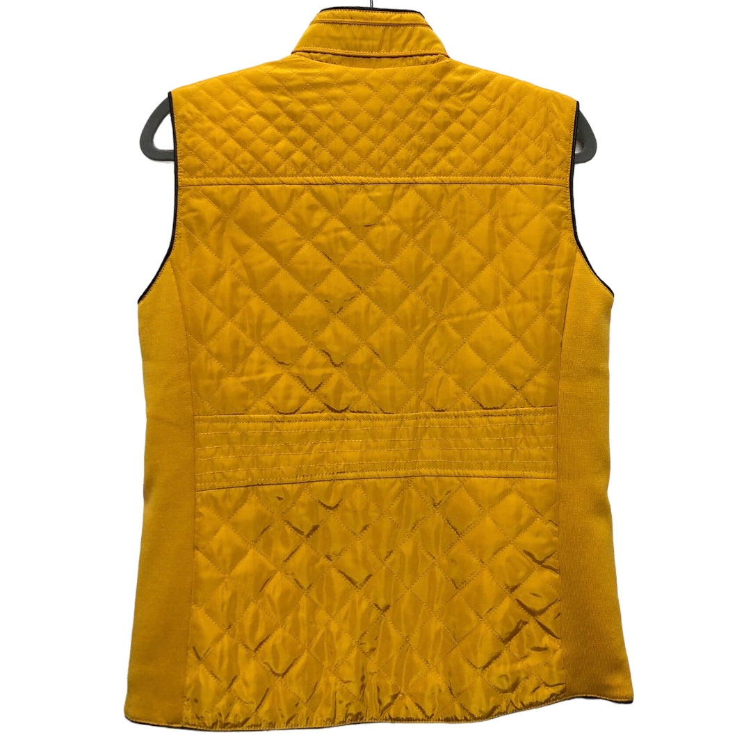 Vest Puffer & Quilted By Clothes Mentor In Yellow, Size: S