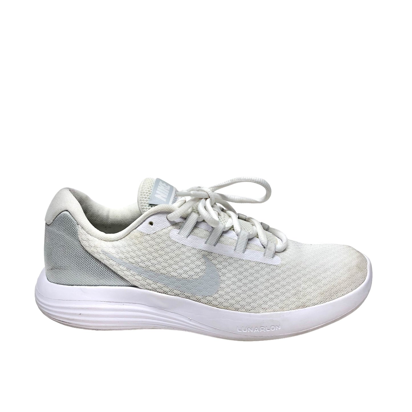 Shoes Athletic By Nike In White, Size: 9.5