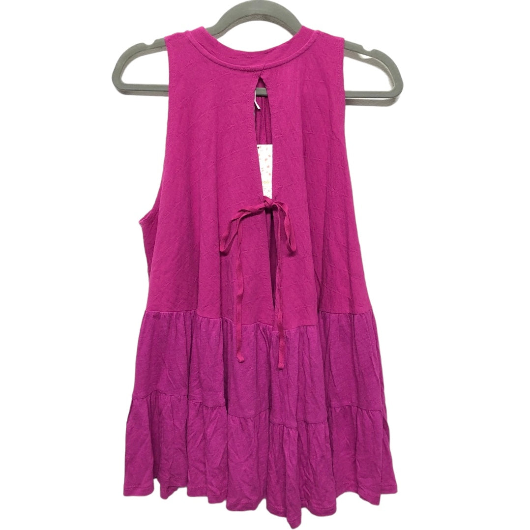 Tunic Sleeveless By Free People In Purple, Size: Xs