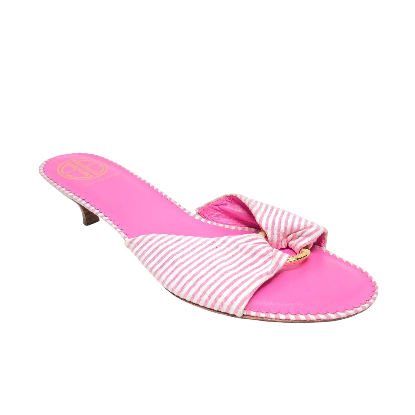 Sandals Designer By Lilly Pulitzer In Pink, Size: 8