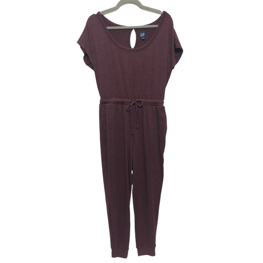 Jumpsuit By Gap In Brown, Size: S