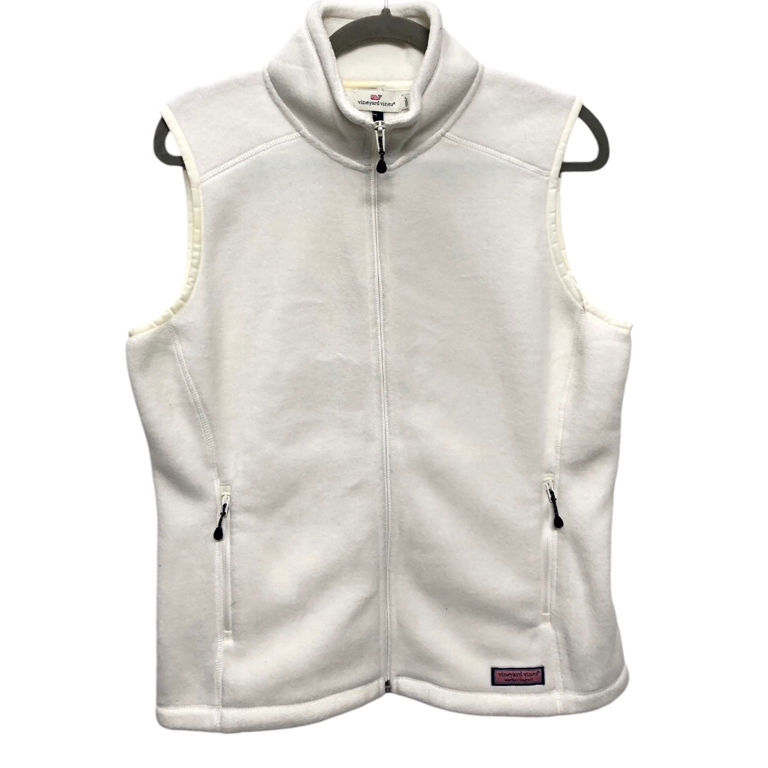 Vest Fleece By Vineyard Vines In White, Size: S