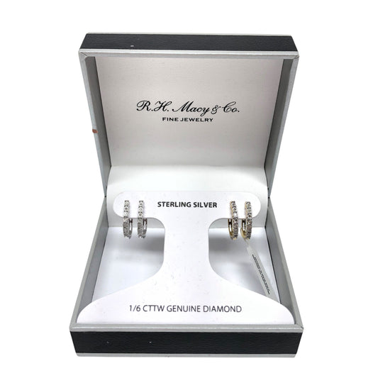 Earrings Sterling Silver By Clothes Mentor, Size: 02 Piece Set