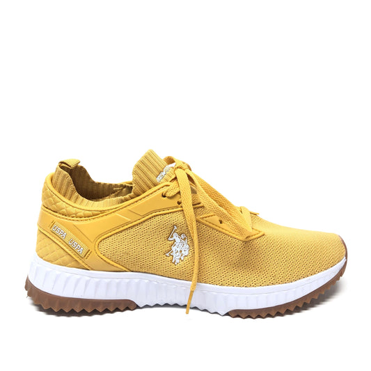 Shoes Sneakers By Us Polo Assoc In Yellow, Size: 9