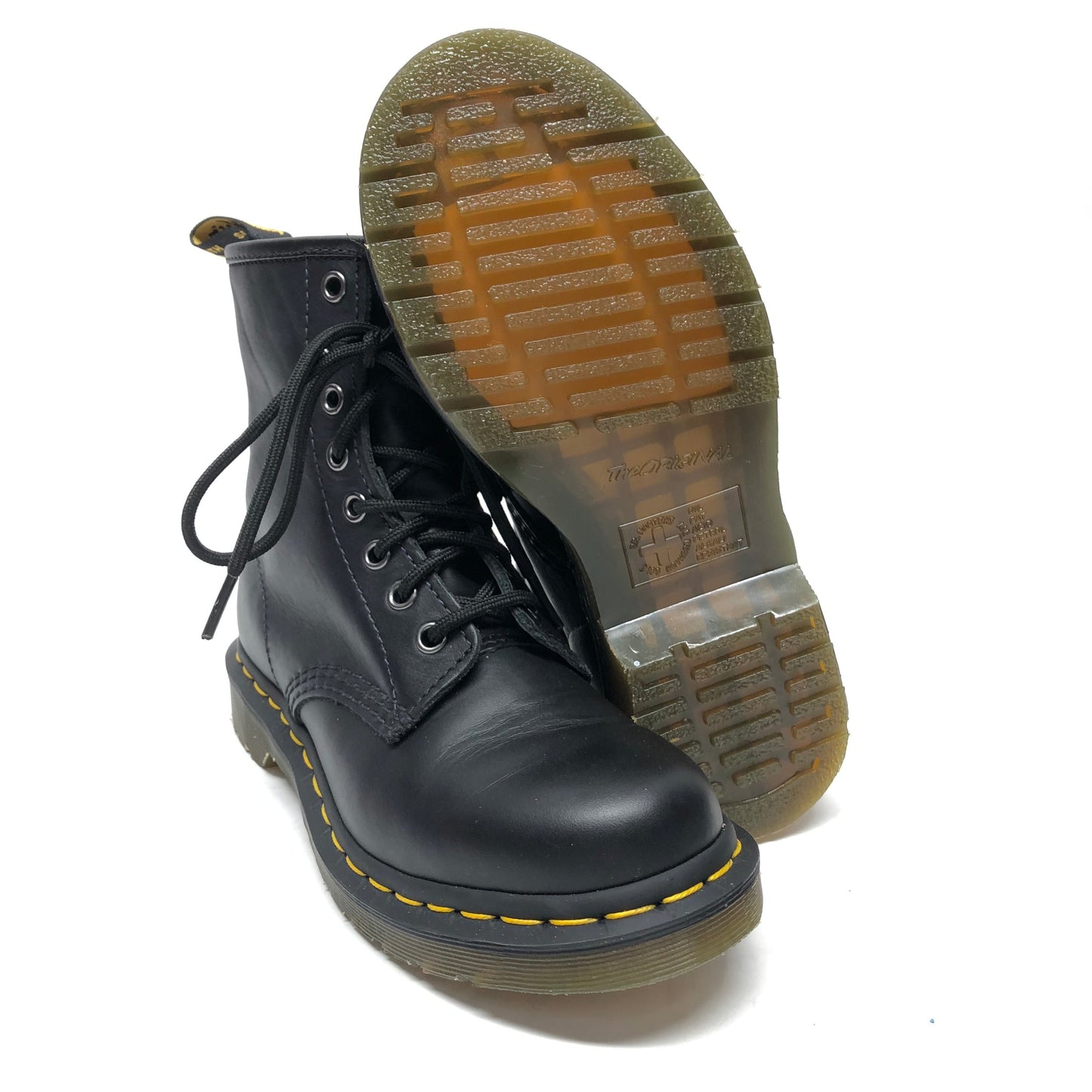 Boots Combat By Dr Martens In Black, Size: 6