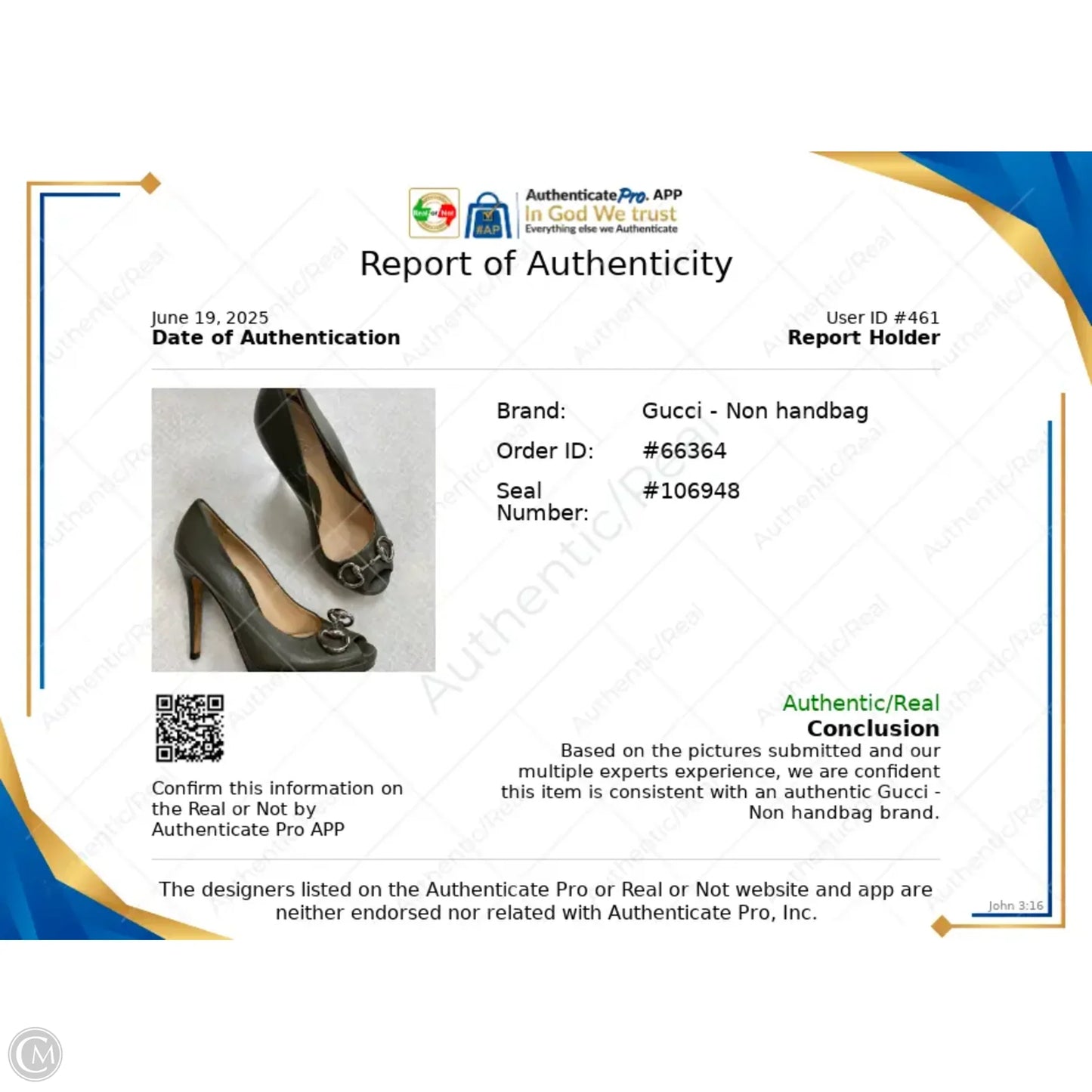 Shoes Luxury Designer By Gucci In Green, Size: 5