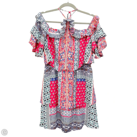 Dress Casual Short By Parker In Blue & Red & White, Size: 10