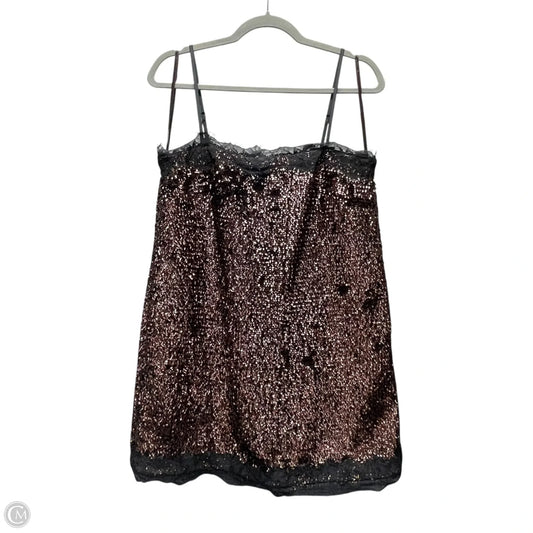 Dress Party Short By Gianni Bini In Bronze, Size: 6