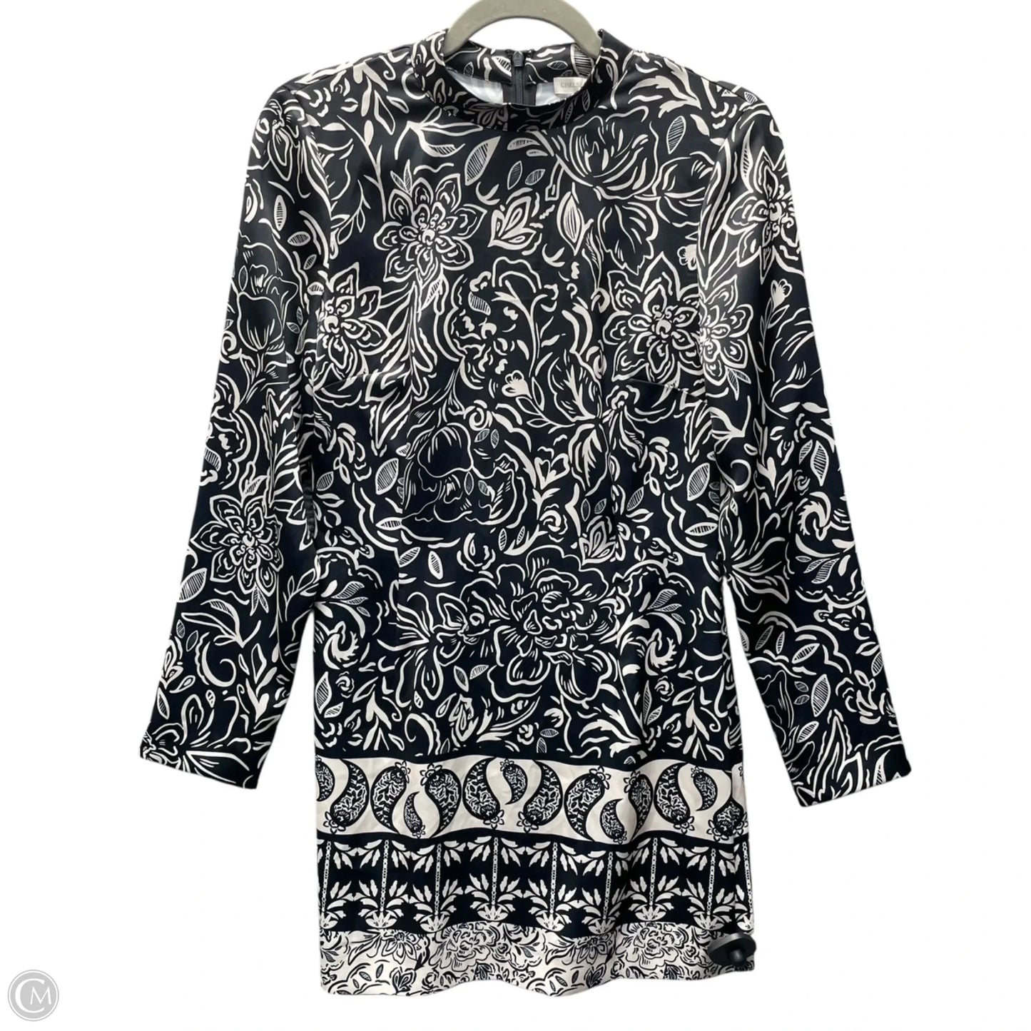 Dress Casual Short By Chelsea And Violet In Black & Cream, Size: 4