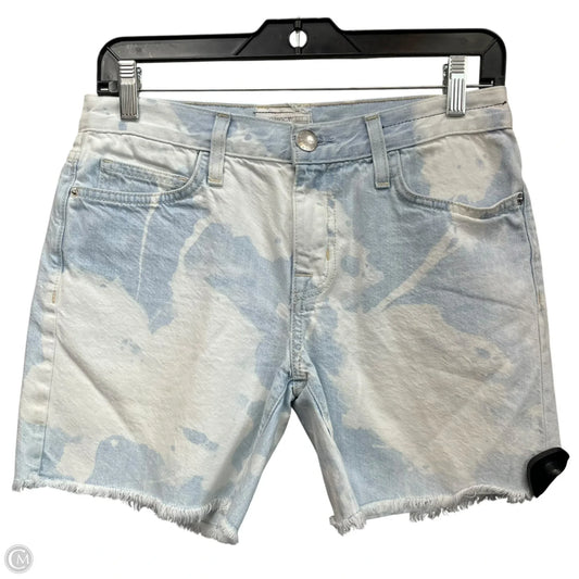 Shorts By Current Elliott In Blue & White, Size: 0