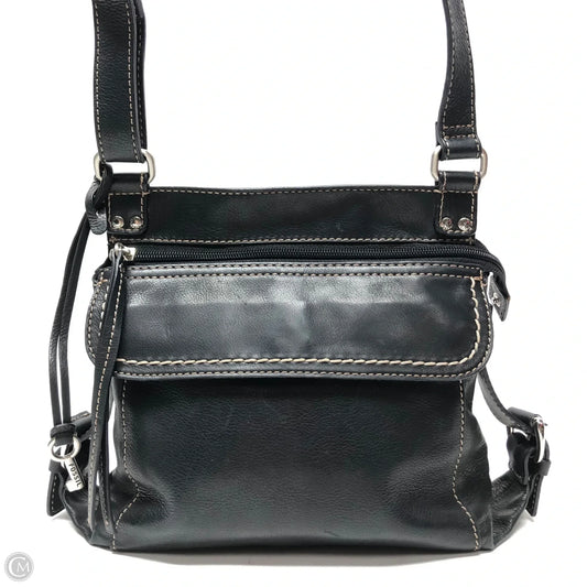 Crossbody Leather By Fossil, Size: Small