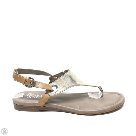 Sandals Flats By Franco Sarto In Taupe, Size: 8