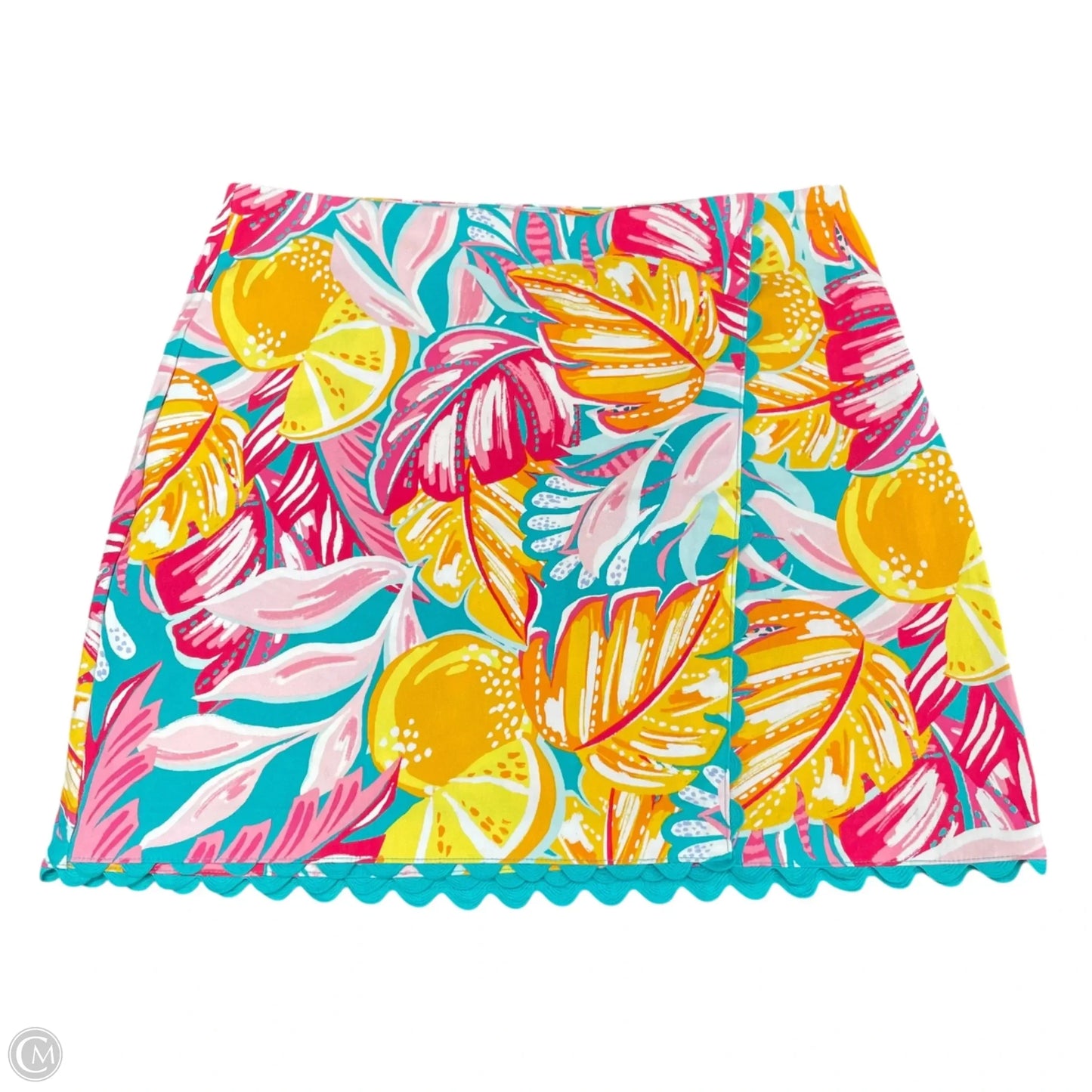 Skort By Crown And Ivy In Blue & Pink, Size: 4