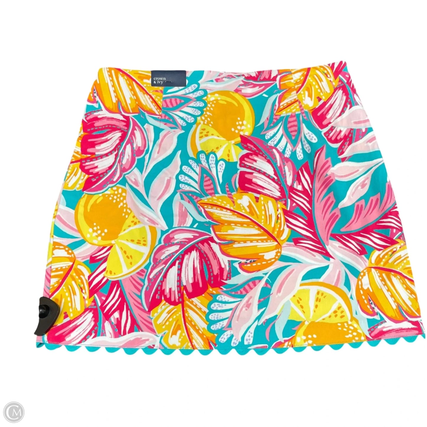 Skort By Crown And Ivy In Blue & Pink, Size: 4