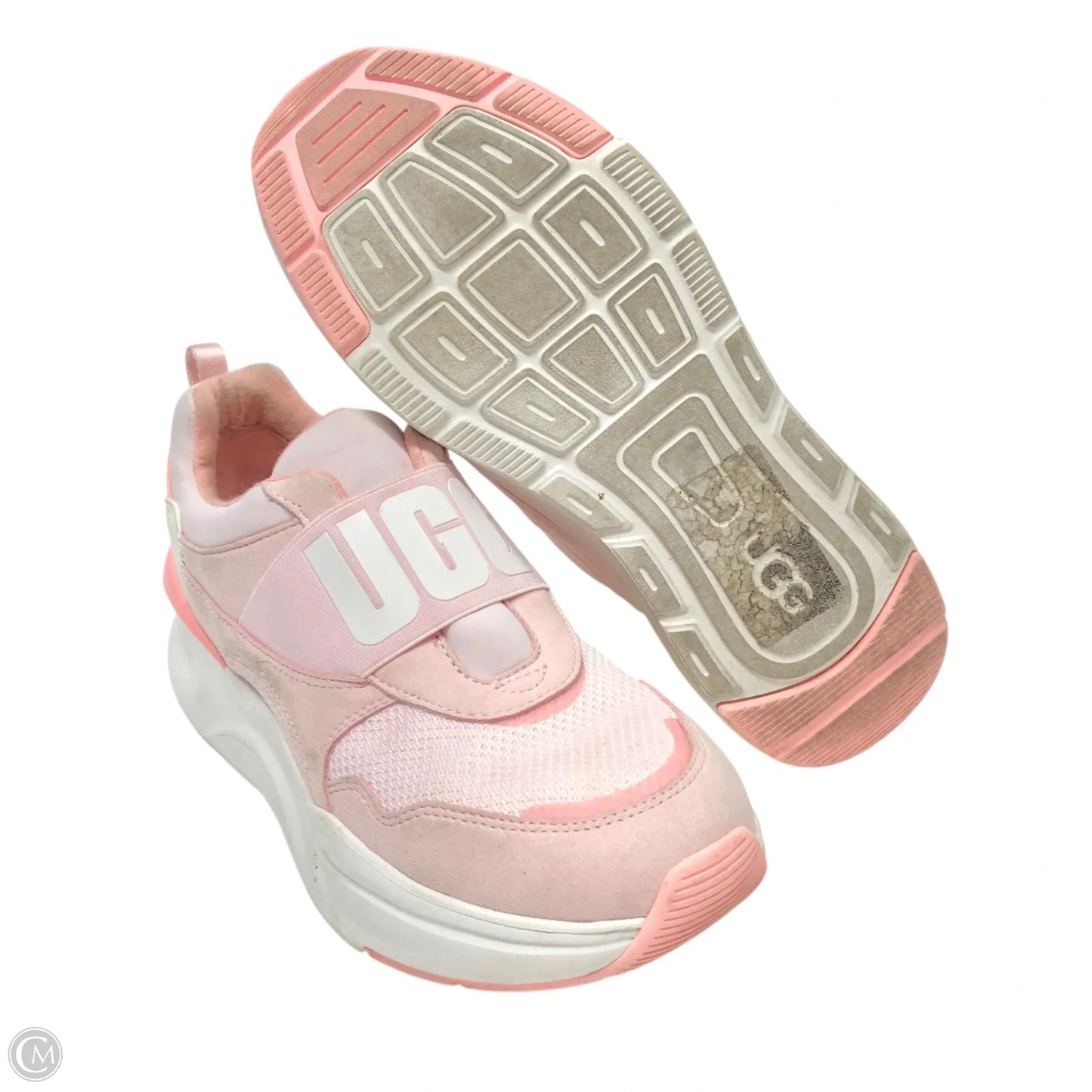 Shoes Designer By Ugg In Pink, Size: 7
