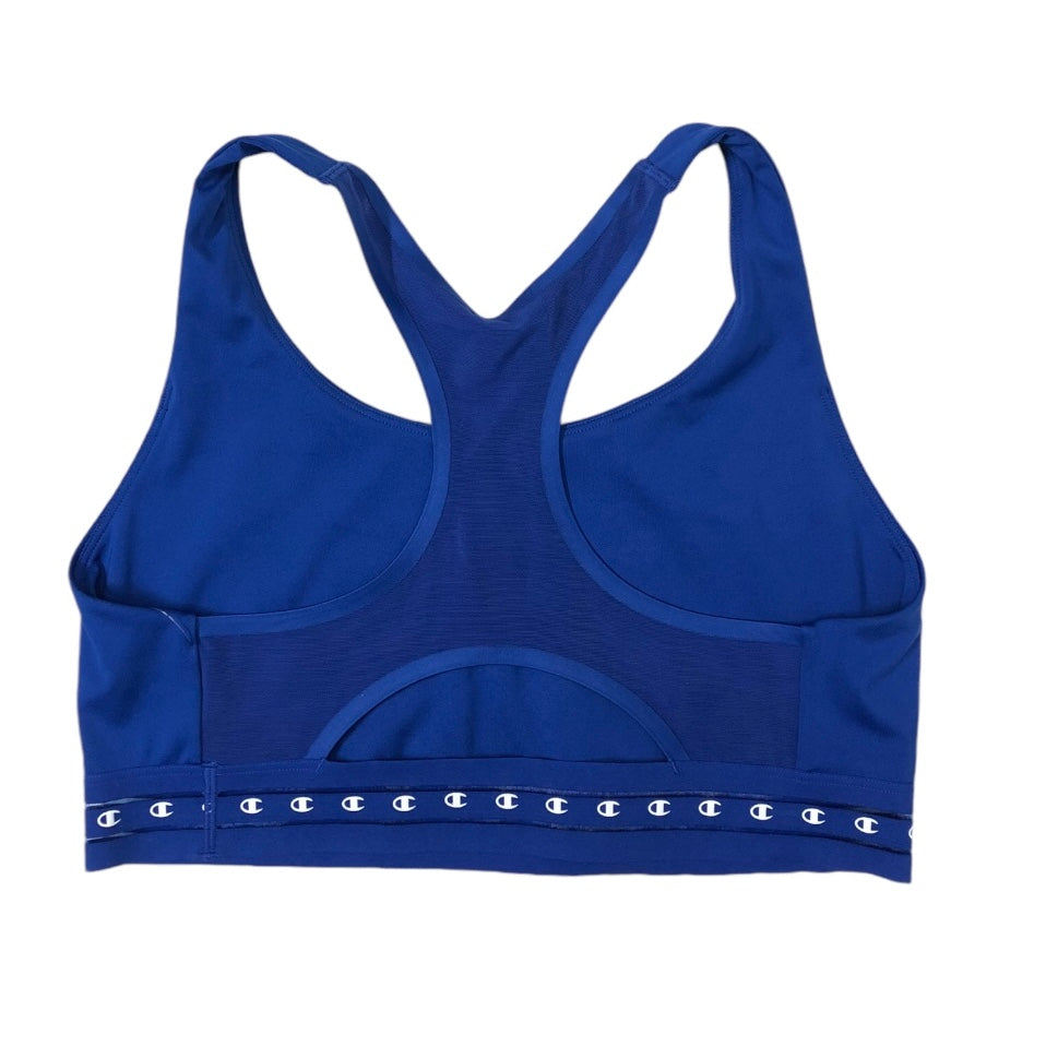 Athletic Bra By Champion In Blue, Size: M